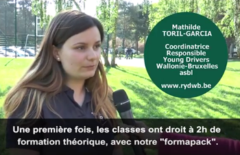 [VIDEO] De jeunes conducteurs responsables à Charleroi